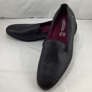 New Capa De Ozono Porcino Leather Loafer 9.5 Black